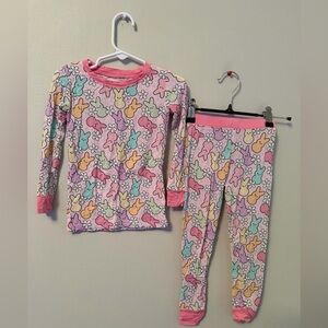 Dream Big Little Colorful Bunny Peeps Pajamas